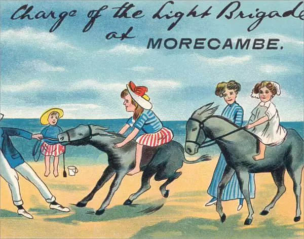 Morecambe. The Charge of the Light Brigade at Morecambe