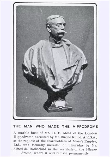 Bust of (Sir) Edward Moss
