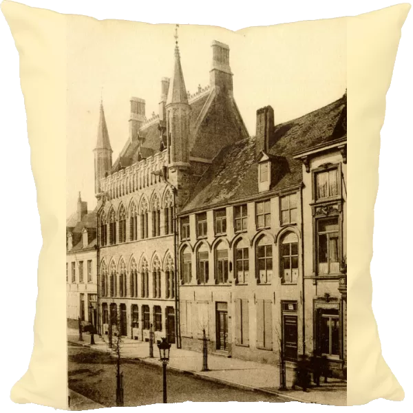 Post Office, Ypres - postcard
