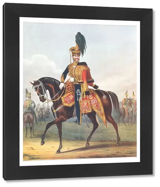 Military. Officer of the 10th (The Prince of Wales Own) Royal Regiment of Hussars