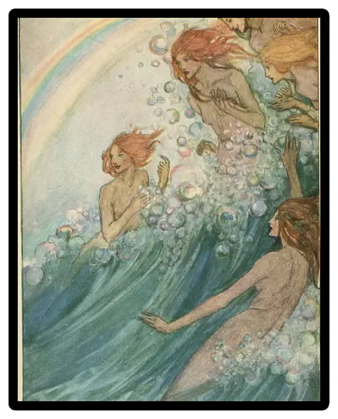 Whither away? Illustration by Florence Harrison of Tennysons poem