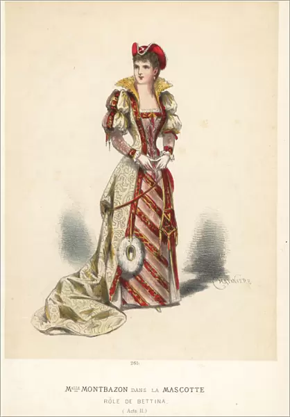 Marie Montbazon, French actress and singer