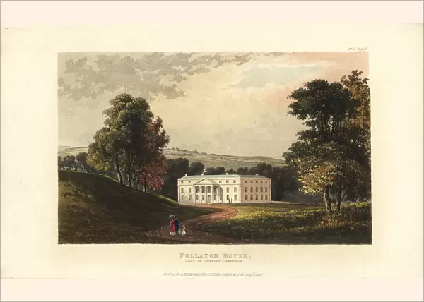 Follaton House, seat of Stanley Carey, Totnes Devon