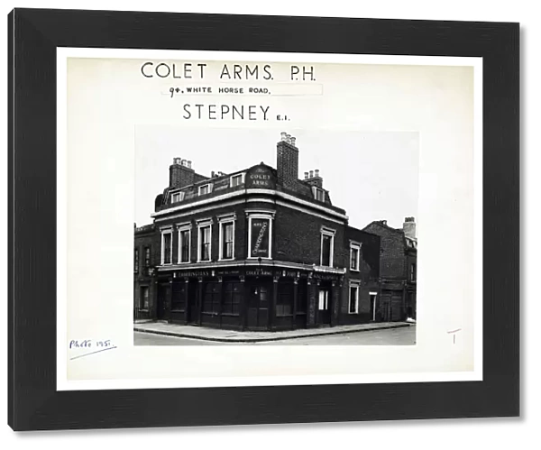 Photograph of Colet Arms, Stepney, London