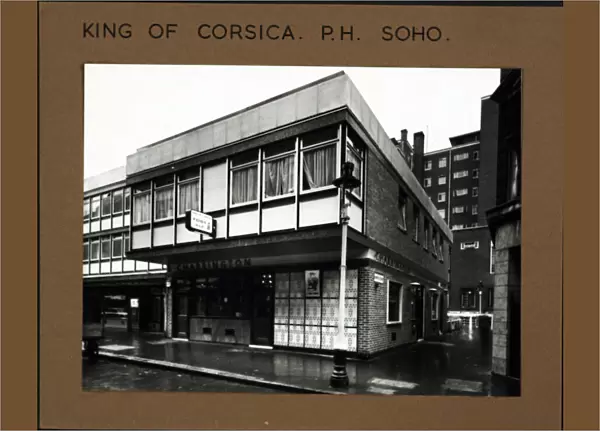 Photograph of King of Corsica PH, Soho, London