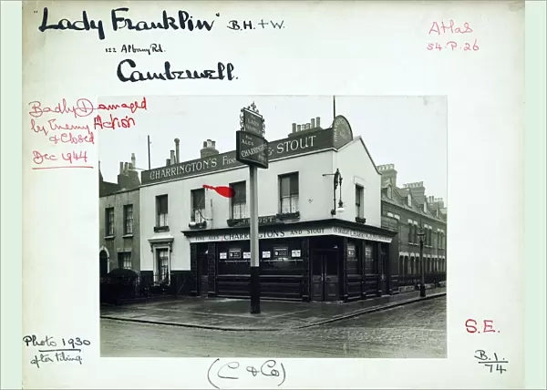Photograph of Lady Franklin PH, Camberwell, London