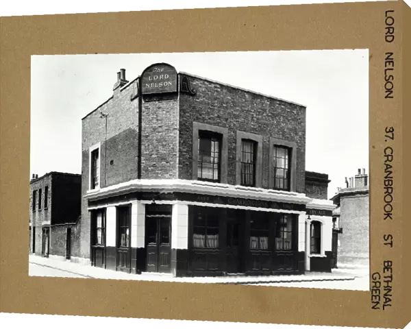 Photograph of Lord Nelson PH, Bethnal Green, London