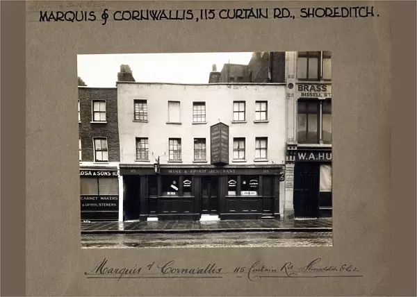 Photograph of Marquis Cornwallis PH, Shoreditch, London
