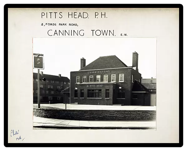 Photograph of Pitts Head PH, Canning Town, London