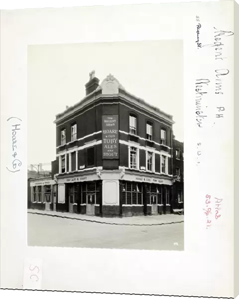 Photograph of Regent Arms, Westminster, London