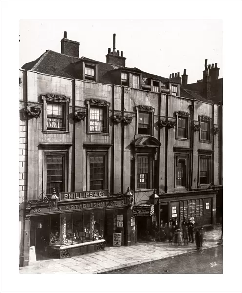 c. 1880 London - Phillips and Company tea establishment