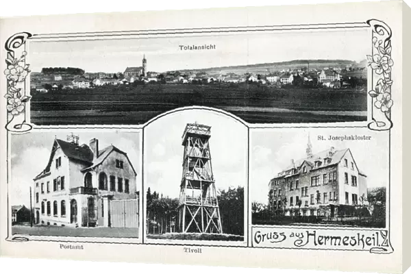 Hermeskeil in the Trier-Saarburg district, in Rhineland-Palatinate