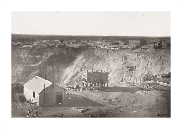 Kimberley Diamond mine and town, South Africa