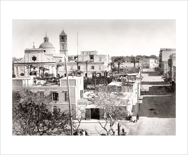 Street view, Alexandria, Egypt, c. 1880 s
