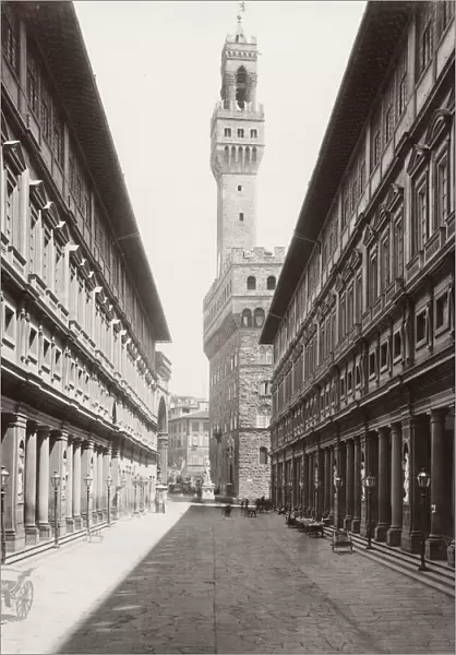 Uffizi Gallery, Florence, Firenze, Italy, c. 1890