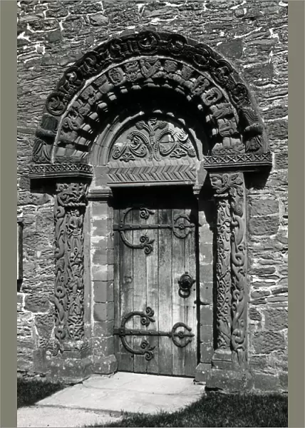 Doorway, Church of St Mary and St David, Kilpeck