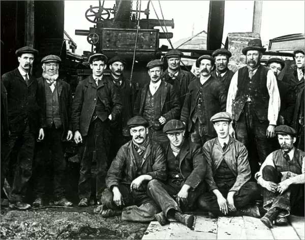 Draycott, Cotswold village, Butler Saw Mills workmen