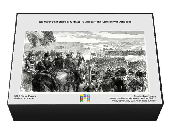 The March Past, Battle of Kinburn, 17 October 1855, Crimean War Date: 1855