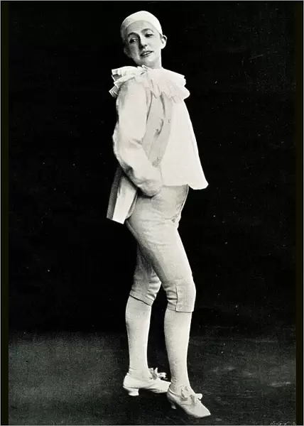 Jane May as Pierrot in Monsieur and Madame Pierrot