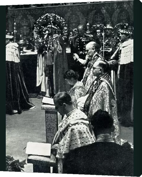 Coronation of Elizabeth II in Westminster Abbey, London