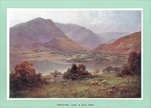 Coniston Lake and Old Man