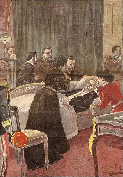 Felix Faure Dies Death Deathbed Scenes 1898 Last