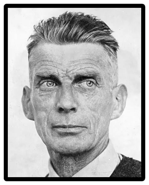 Samuel Beckett, Irish playwright, novelist and poet