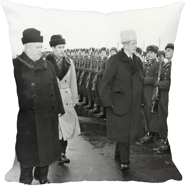 Harold Macmillan on a state visit to Soviet Russia