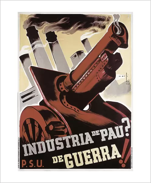 Spanish Civil War Industria De Pau? Guerra Peace