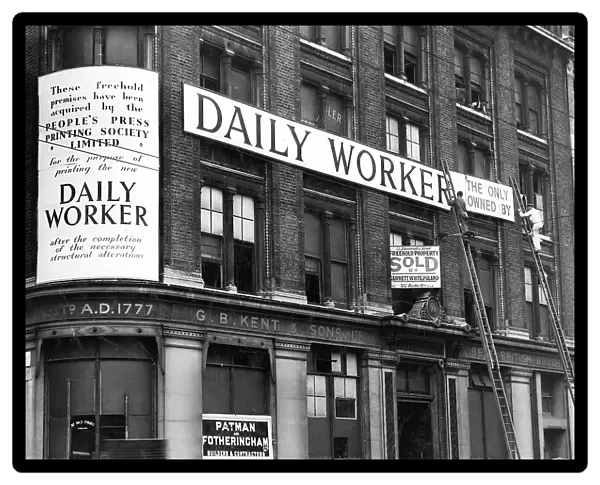 Daily Worker building, 75 Farringdon Road, London