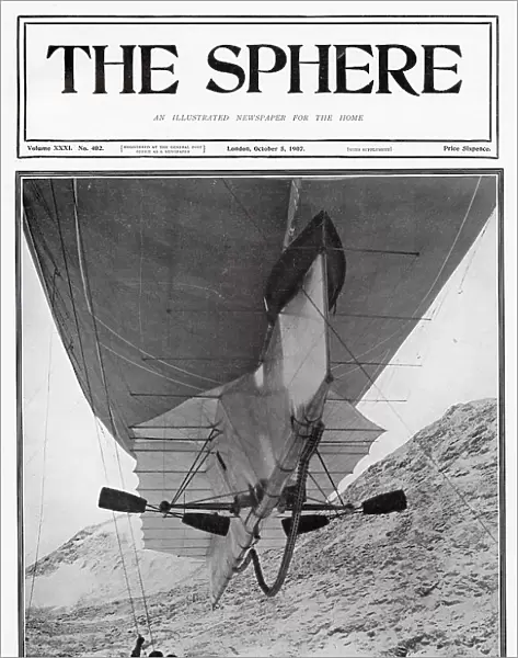 Wellman's Attempt to Reach the North Pole 1907