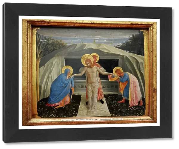 Fra Angelico (1395-1455). Italian painter. Entombment of Chr