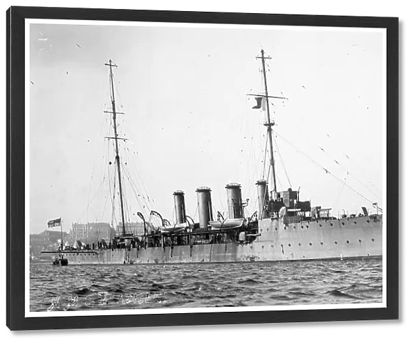 HMS Boadicea - a Boadicea-Class scout cruiser