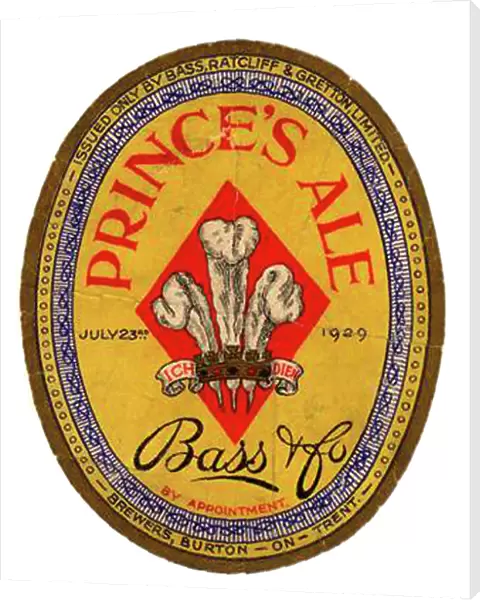 Bass & Co Prince's Ale - Copy