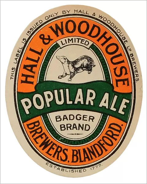 Hall & Woodhouse Popular Ale
