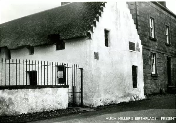 Hugh Miller's birthplace, Cromarty, Scotland