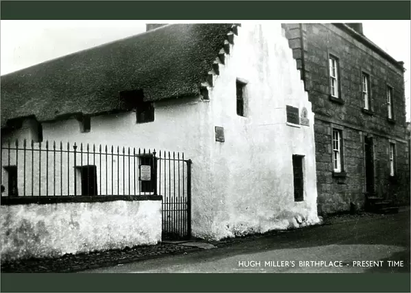 Hugh Miller's birthplace, Cromarty, Scotland
