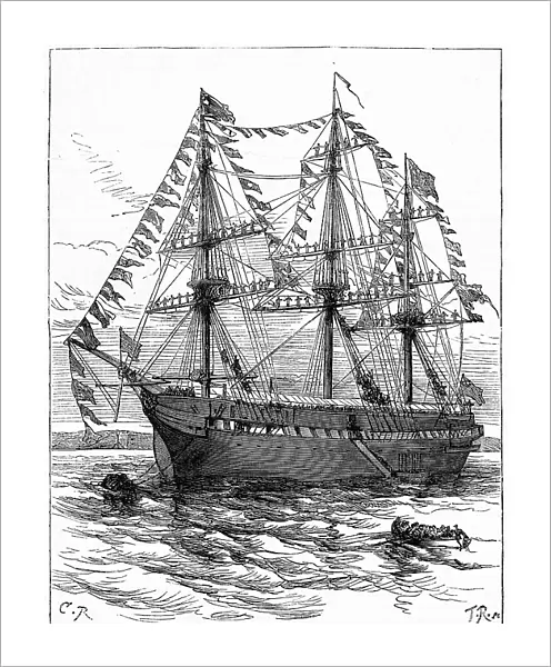 The Chichester, ship off Greenhithe, Kent