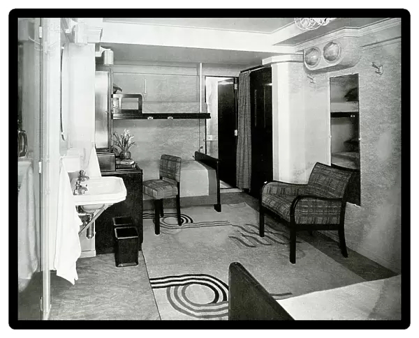 RMS Queen Mary, Tourist Bedroom