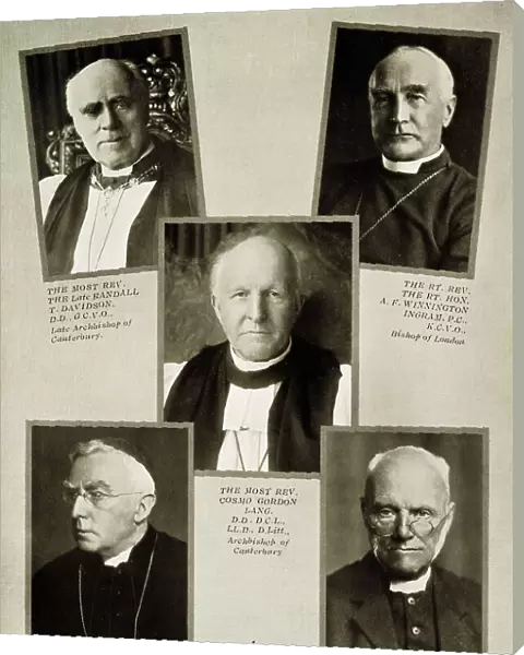 Church leaders during the reign of King George V
