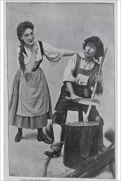 Jeanne Douste, Marie Elba, Hansel and Gretel, Gaiety Theatre
