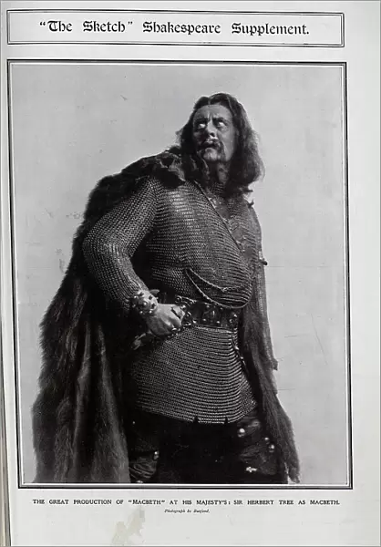 Macbeth, At His Majesty's Theatre, theatrical portrait