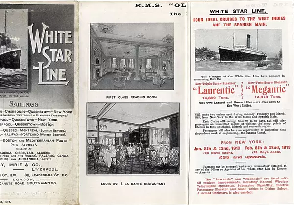 White Star Line, Sailings