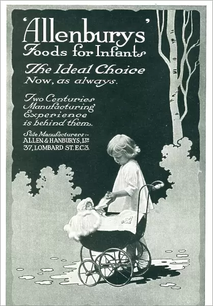 Allenburys Infant Foods Advertisement