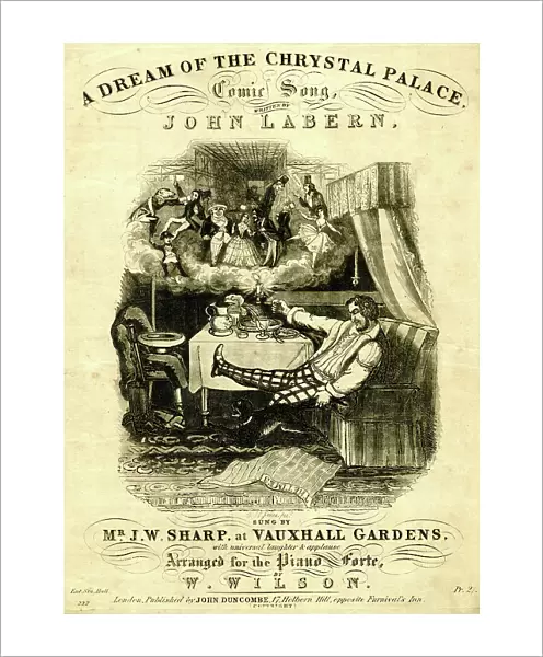 Music cover, A Dream of the Chrystal Palace