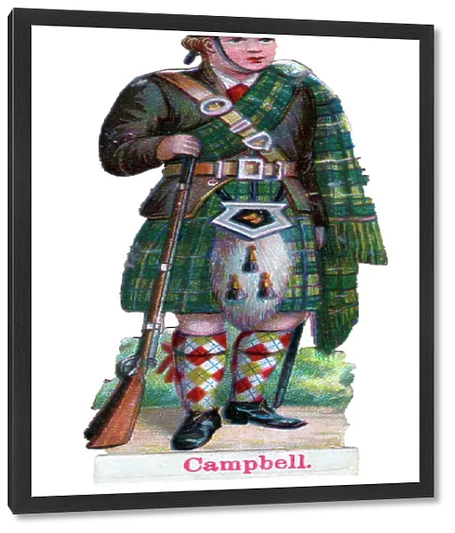 Victorian scrap, Campbell clan of Scotland