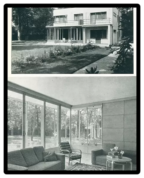 Modernist House At Wimbledon & Living Room
