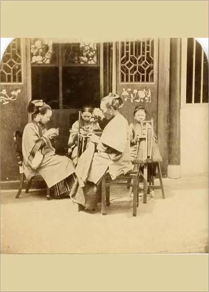 Canton. Group of Women at Work