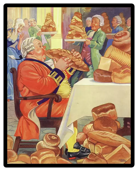 Loaves were brought from all the bakers, by Muriel Baines