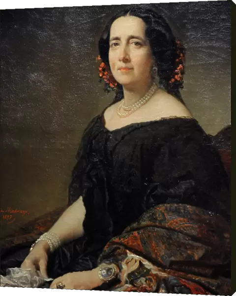 Gertrudis Gomez de Avellaneda (1814-1873), 1857